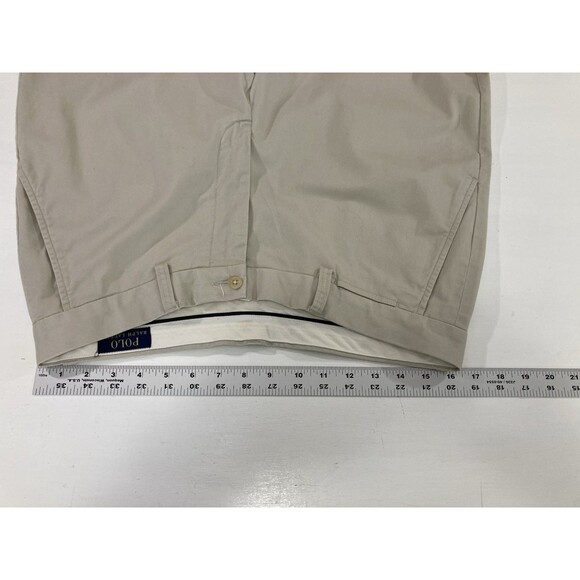 Polo Ralph Lauren Pants Men’s 33x30 Tan Stretch Classic Fit Chino Trousers - Picture 10 of 13